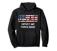 Base aérienne Offutt Vieilli Sweat à Capuche