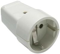 Base aérienne T.T.L. blanche au design ergonomique, compatible avec divers appareils, idéale pour l'installation sur les plafonds et les systèmes audio.