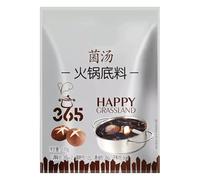 Base Authentique pour Pot-au-feu Aux Champignons, Bouillon Instantané Entièrement Naturel pour Fondue Chinoise, Nouilles, Ramen et Cuisine de Tous les Jours
