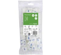 Base auto-adhésive pour serre-câbles de 4,8mm de largeur max. VPE : 100 pièces claires incolore Schneider Electric Contenu: 100