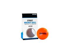 Base Ballon de Hockey de Rue - Liquid Filled I Technologie No Bounce I pour Toutes Les températures I Hockey en Ligne et de Rue I Orange