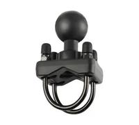 RAM Mounts Base pour rail RAM-235-1U – Base boule 2 × U-bolt taille C pour rails 1,25–1,5