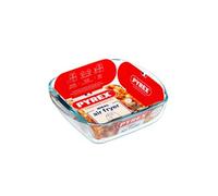 PYREX PREPWARE - Plat carré en verre 20 x 17 cm -1 l