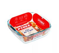 Base carré en pyrex 20x17 cm pour Air Fryer