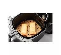 Base carrée avec poignées pour airfryer en silicone platine Cumin D20