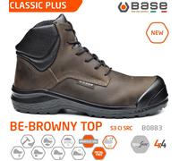BASE Classique Plus Chaussures de Sécurité Be Browny Haut S3 Ci Src SP.4X4 B0883