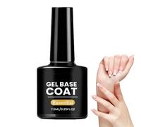 Base Coat - 7.5ml Long Lasting Protective Nail Manicure Coat, Nail Strengthening Base Gel for DIY Home Salon Spa Nails Design Manicure Beauty Fashion Care for Girls Women Professionals