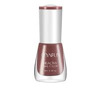 Base Coat Film à ongles 8 ml plus soyeux et lisse - Vernis à ongles sain et respectueux de l'environnement - Facile à peler - Séchage rapide - Pinceau à huile pour ongles (E, taille unique)