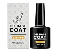Base Coat Gel, UV LED Nail Coat, Long Lasting Manicure Base, Strengthening Nail Formula, for DIY Home Salon Spa Nails Gel Artistic Design Beauty Fashion Care Girls Women Professionals Use 7.5ML