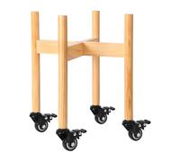 Base Conteneur Lourd - Plate-Forme De Roue Charmeur | Mortor De Pots Portable, Plate-Forme De Pots De Fleurs, sur Roues pour Pot Lourd, Porte pour De Jardin, Patio,