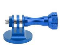 Base d'Adaptateur Polyvalent de Caméra d'Action en Alliage d'Aluminium Vis 1/4Po à Interface - Bleu Bleu G