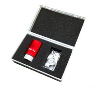 Base d'antenne MA56 à ondes courtes pour connexion de mât fileté M10 de 5 à 6 m, fabriquée en alliage d'aluminium anodisé léger pour une utilisation durable (MA-56 rouge)