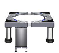 Base d'appareils à linge : plate-forme de cadre de machine à laver, cadre de support de machine à laver | Plateforme de levage de sèche-cheveux, piédestal de réfrigérateur compact, piédestal en e