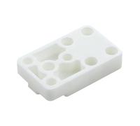 Base de bloc thermique d'extrudeuse construite avec précision améliorée pour réduire la défaite et base de montage du typesetter nécessitant peu d'entretien