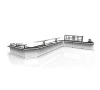 Base de Buffet Réfrigéré Plaque Froide avec Bacs - 1300x700 mm - SAYL