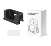 Base de bureau antidérapante en silicone pour appareil photo DJI Osmo 360, support vertical sécurisé avec amortissement des vibrations et accès USB-C, montage adhésif pour des prises de vue