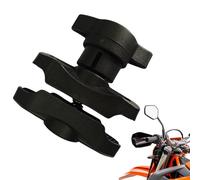 Base de cadre de guidon de vélo | Support de montage à billes de guidon de moto, base de fixation rotative à 360 degrés en lourd pour GPS