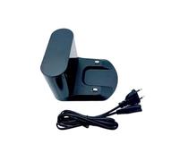 Base De Charge, Compatible Avec Roborock S50 S51 S55 S65 T65 S5 MAX S6 Maxv S6 Pure S7 N02R, Pièces De Rechange For Aspirateur Robot(Black EU)
