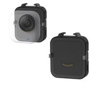 Base de charge magnétique pour Insta360 Go Ultra, station de charge rapide rechargeable avec support de griffe froide et support fileté 6,35 mm (noir/station de charge)