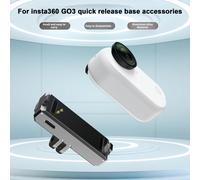 Base de chargement magnétique à dégagement rapide SUSUchens pour Insta360X4, compacte et portable, fixation à 2 broches.