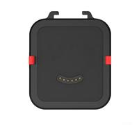 Base de chargement pour caméra embarquée, design en ABS portable, station de chargement magnétique avec batterie 450 mAh pour appareil photo Insta360 Go Ultra (Noir)