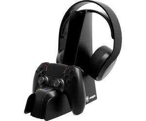 Base de chargement Snakebyte pour PS5 - Chargeur de manette et support pour casque