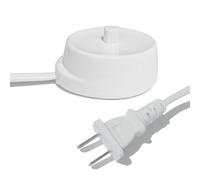 Base de Chargeur de Brosse à Dents Compatible avec Brosse à Dents électrique Oral B Braun à tête Ronde, modèle 3757, Chargeur de Rechange, Portable, Voyage 110 V, Base de Charge inductive étanche