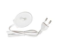 Base de Chargeur de Rechange pour Brosse à Dents électrique Oral B Braun IO 3 4 5 6 3757 - Adaptateur Prise Britannique UE, Prend en Charge 100 V 110 V 220 V 240 V, câble de Charge 1 m