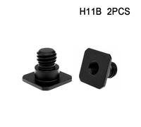 Base de chaussure chaude pour appareil photo SLR en métal,simple et double couche,vis de conversion de chaussure chaude,accessoires de rotule pour trépied,1/4-20,3/8-16 - Type H11B 2PCS