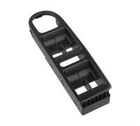 Base de commutateur de lève-vitre pour Golf 6, 5K0867255A Panneau de commande principal, garniture de lunette de rechange intérieure en plastique noir côté conducteur