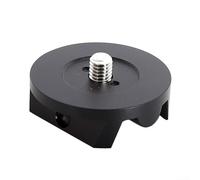 Base de connexion de trépied de 1,9 cm pour supports de rotule, compatible avec les supports équatoriaux et les télescopes astronomiques, adaptateur en alliage d'aluminium pour l'astrophotographie