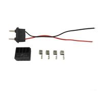 Base de connexion de vélo électrique pour système Silverfish Box en aluminium et plastique Support de montage à ressort Noir