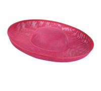 Base de couvre-chef à bord pour des looks formels, pièce de chapellerie à couronne arrondie avec tissage en faux lin, tenue de costume de mariée, base de chapeau bibi de chapellerie de mariée, ovale,