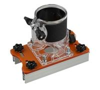 Base de défonceuse à bois 2 en 1 à rainurer de 160 x 30 mm en plastique et métal pour plus de longévité pour vos projets de travail du bois. Conçu pour une utilisation durable avec une durabilité et