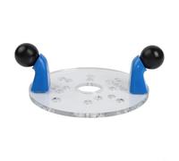 Base de défonceuse en acrylique transparent pour une stabilité accrue et des coupes précises dans les projets de bricolage