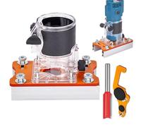 Base de défonceuse en bois, outil de travail du bois compact et robuste | Base de défonceuse en bois pour meubles, chanfreinage, rainurage, coupe courbe