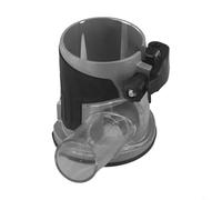 Base de défonceuse plongeante pour fraise à bois - Support de machine en alliage d'aluminium avec couvercle anti-poussière, compatible avec coque de 72 mm et pince de 65 mm, avec