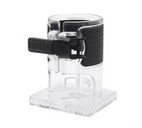 Base de défonceuse robuste avec design transparent, compatible avec RT0701C/WU601