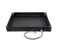Base de Douche Extérieure Avec Tuyau De Drainage Et Bac | Plateau de Nettoyage pour Outils de Jardin Pour Tente, Camping-car, Salle de Bain, , Randonnée, Adultes, Animaux,