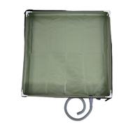 Base De Douche Pliable - Base De Boîtier De Douche Pliante Extérieure | Basin De Trous De Drainage Auvent Au Fond Étanche Pour Le Bain Pour Animaux De Compagnie Du Camping | Pan De Douches Portables |