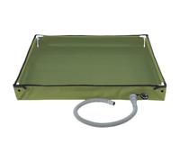 Base de douche pliable, receveur de douche portable avec tuyau de drainage, tente d'intimité extérieure, base d'auvent pour camping-car, plage, douche intérieure et extérieure, baignoire pour animaux