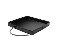 Base De Douche Pliable - Sol De Lavabo Portable, Receveur De Douche Flexible, Conception De Trou De Drainage Inférieur | Équipement De Camping, Sauna, Bain Pour Animaux De Compagnie, Arrière-cour, Pla