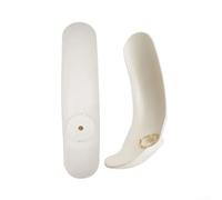 Base de garde-boue arrière de rechange pour trottinette Mijia M365 Pro en matériau ABS conçu pour l'intégration du feu stop sur les scooters (blanc)
