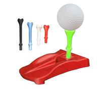 Base de gazon de golf, support de tee de simulateur, ensemble de tees de golf pré-découpés, accessoire de tapis de frappe pour entraînement de terrain de conduite, entraînement intérieur et extérieur