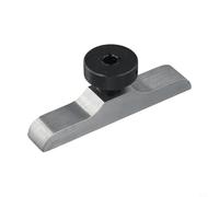 Base de jauge de profondeur pour indicateur de cadran | Base de table inférieure en acier inoxydable F1402 avec plage de 0 à 10 mm | Précision de 0,01 mm | Dimensions 103 x 17 x 36 mm | Pour trou de
