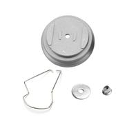 Base de lame de protection pour tondeuse à gazon, coque en acier inoxydable, support de lame avec écrou de protection, pièce de rechange de 63 mm pour coupe-herbe, outils électriques de jardin