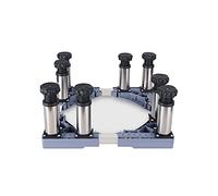 Base de Lave-Linge Meuble Appareil Base Machine à laver Réglable Lave-linge Hauteur surélevée 15-18 cm Sèche-linge et réfrigérateur Plateaux de sol Support pour climatiseur vertical, grand b