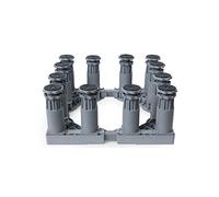 Base de Lave-Linge Support de machine à laver à base réglable et mobile, support de réfrigérateur/congélateur 47,5-63 cm, support multifonctionnel pour sèche-linge, climatiseur et machines l