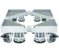 Base de Lave-Linge Support de machine à laver mobile à base réglable, support de meuble télescopique mobile avec 4 anguilles, support à 4 pieds, réfrigérateur 40-68 cm