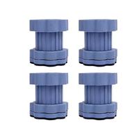 Base de machine à laver Pieds de machine à laver universels réglables en hauteur, anti-vibrations, base réfrigérateur, supports fixes antidérapants(Grey 4PCS)